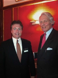 Frank with Count Anton Wolfgang Von Faber-Castell, Nuremberg, Germany
