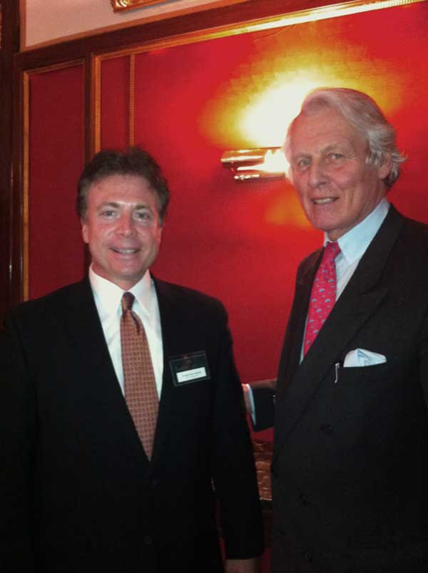 Frank with Count Anton Wolfgang Von Faber-Castell, Nuremberg, Germany