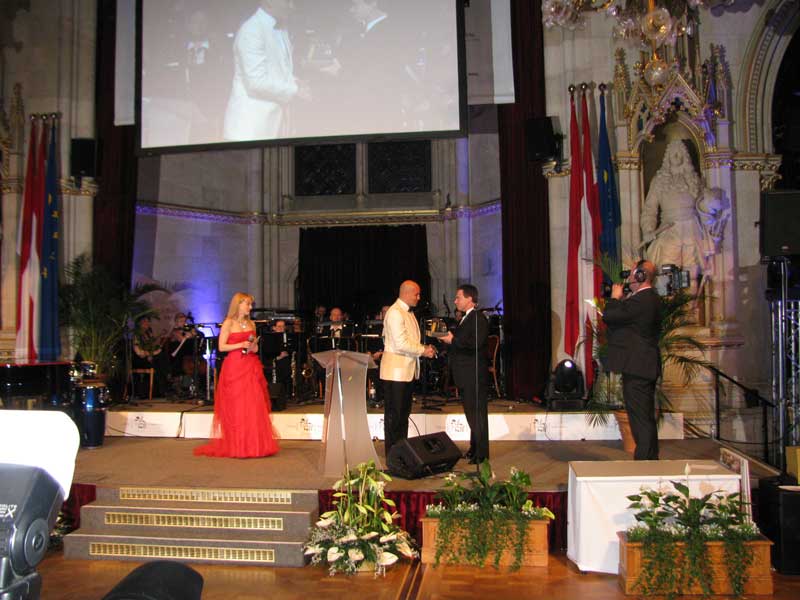 Frank at Vienna Film Ball