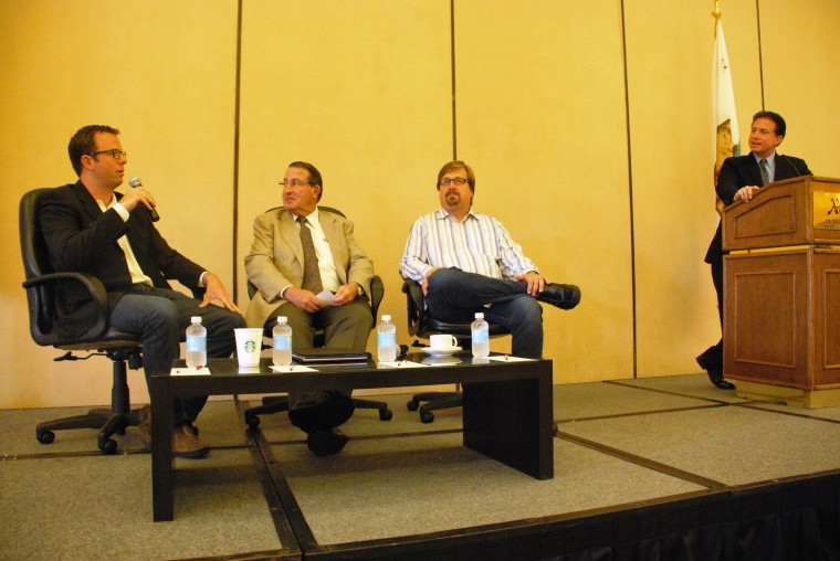 Frank Moderates Manhattan Beach Chamber of Commerce Business Breakfast